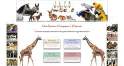 Desktop Screenshot of jaco-animaux.com